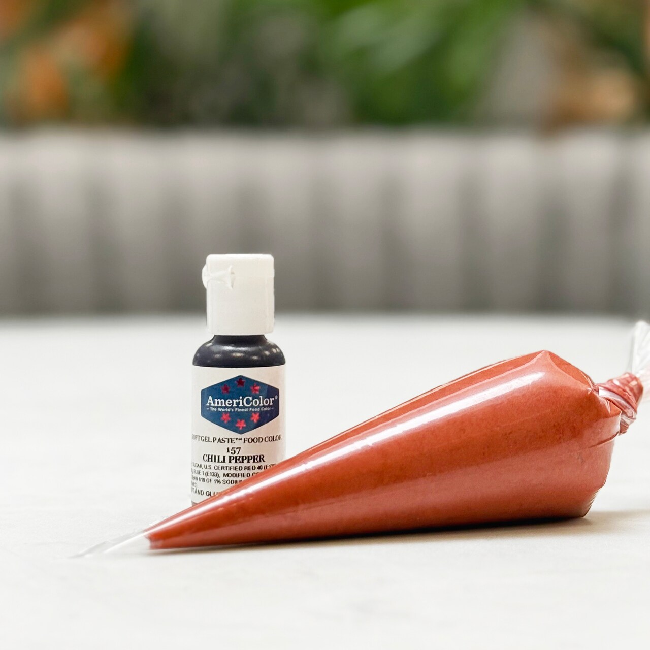 AmeriColor, Chili Pepper, .75 Ounce, Soft Gel Paste Food Color